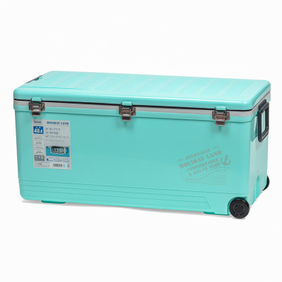 Термобокс SHINWA Holiday Land Cooler 48H синий. 48 литров.